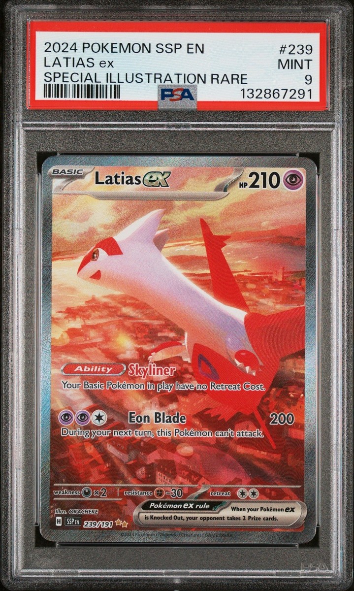 新品レア旧裏面Pokémoncard Southern s set Latias ex 239/191 Sv08: Surging Sparks Holo for sale online | eBay