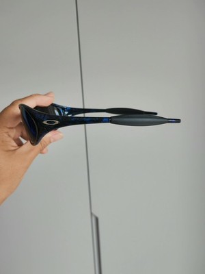 oakley eye jacket X Brain Dead Eye Jacket Blue lenses New | eBay