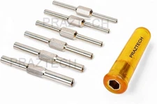 Clock Mainspring Let-Down Key Tool Kit 12 Arbor Sizes Clock Winding watchmaker