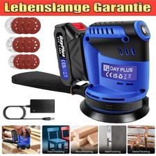 Li-on Akku Exzenterschleifer Schleifmaschine 125 mm Schleifer Rotationsschleifer