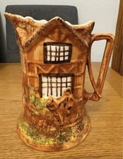 Vintage Price Kensington Cottage Ware Horse And Hound Large Flower Jug Pitcher