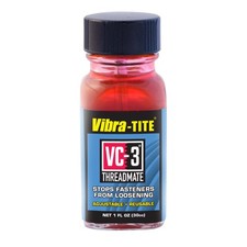 Vibra-Tite Vc-3 Threadmate 30ML Bottle With Brush Cap Applicator