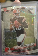 2025 Panini Prizm - Rookies Shedeur Sanders #302 Lazer Prizm (RC)