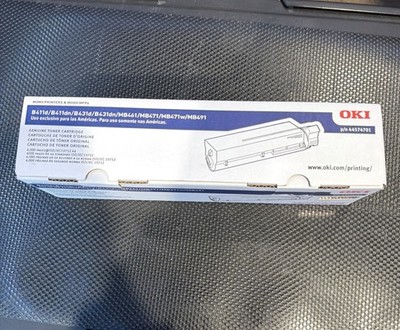 OKI 44574701 Toner Cartridge B411 B431 MB461 MB471 MB491 OEM Sealed