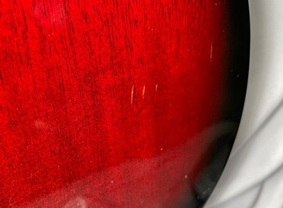 RARE Vintage 1965 Teisco Decca DMI-501, Cherryburst, Roller Bridge