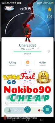 Pokemon Charcadet Special Background (Non Shiny)  Tra De Go Read Describe 