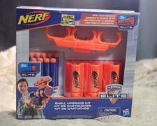 NERF N-Strike Elite Shell Upgrade Kit   9 Darts, 3 Shells  Holder   New Sealed