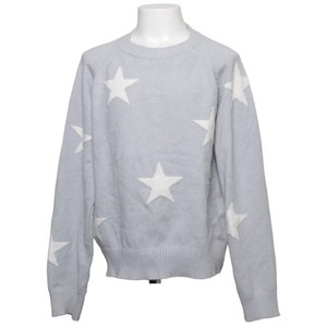 Lindex Kids, Strickpullover, Größe: 134/140, Grau/Weiß #dpF