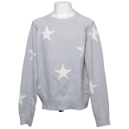 Lindex Kids, Strickpullover, Größe: 134/140, Grau/Weiß #dpF