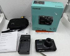 Fujifilm FinePix JX550 16.0 MP Digital Camera Black New Rechargeable Batteries