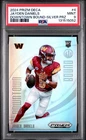 2024 PANINI PRIZM DECA DOWNTOWN BOUND SILVER #4 JAYDEN DANIELS ROOKIE RC PSA 9