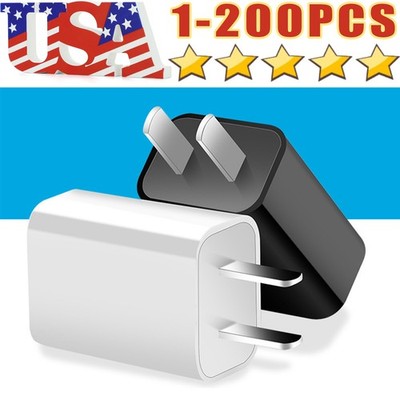 Universal 5V 1A US Plug USB AC Wall Charger Power Adapter For Smart Phone Lot