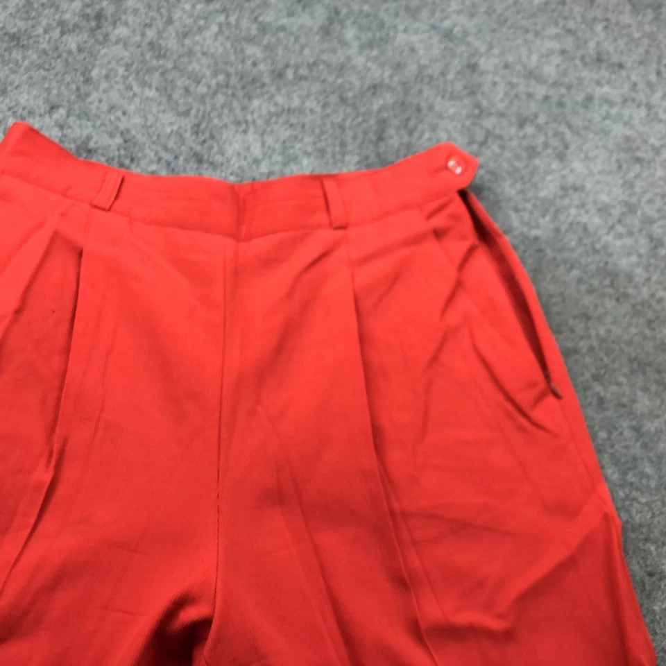 Pantalones Escada Mujer 40 Lana Plisada Cintura Alta Pantalones Hechos en Alemania Clásicos Foto 3 de 4