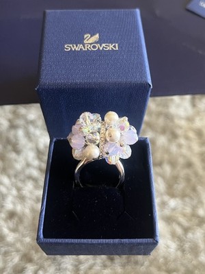 Swarovski £120 Event 909917 Gr. 55 original signierter Cocktail Ring Schleife Designer