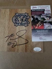 Seventh Woods Autographed North Carolina Tarheels Floorboard Jsa