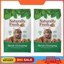 2 Pack Naturally Fresh Quick Clumping Cat Litter, 26 lb. Bag