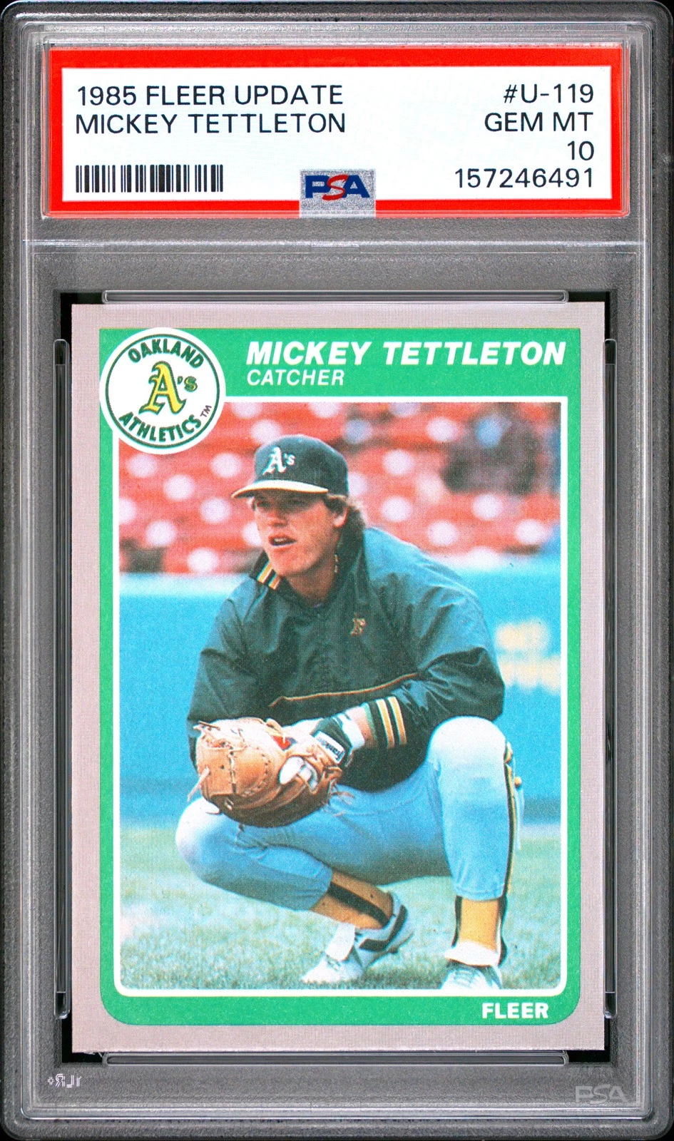 1985 Mickey Tettleton #U-119