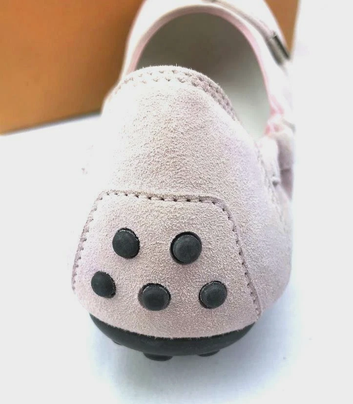 TOD'S Girls Suede Ballet Flats in Light Lavender US SZ 12  - BRAND NEW in BOX! - Image 3 of 4