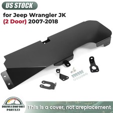Fit For 2007-2018 Jeep Wrangler Jk 4wd 2-door Steel Gas Tank Skid Plate Black Fit For 2007-2018 Jeep Wrangler Jk 4wd 2-door Steel Gas Tank Skid Plate Black