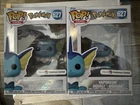 Funko Pop Pokémon Vaporeon 627 Pokemon Center Exclusive Pearlescent
