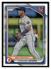 2024 Bowman Prospects #BP-40 Luisangel Acuña New York Mets Baseball Card 34636