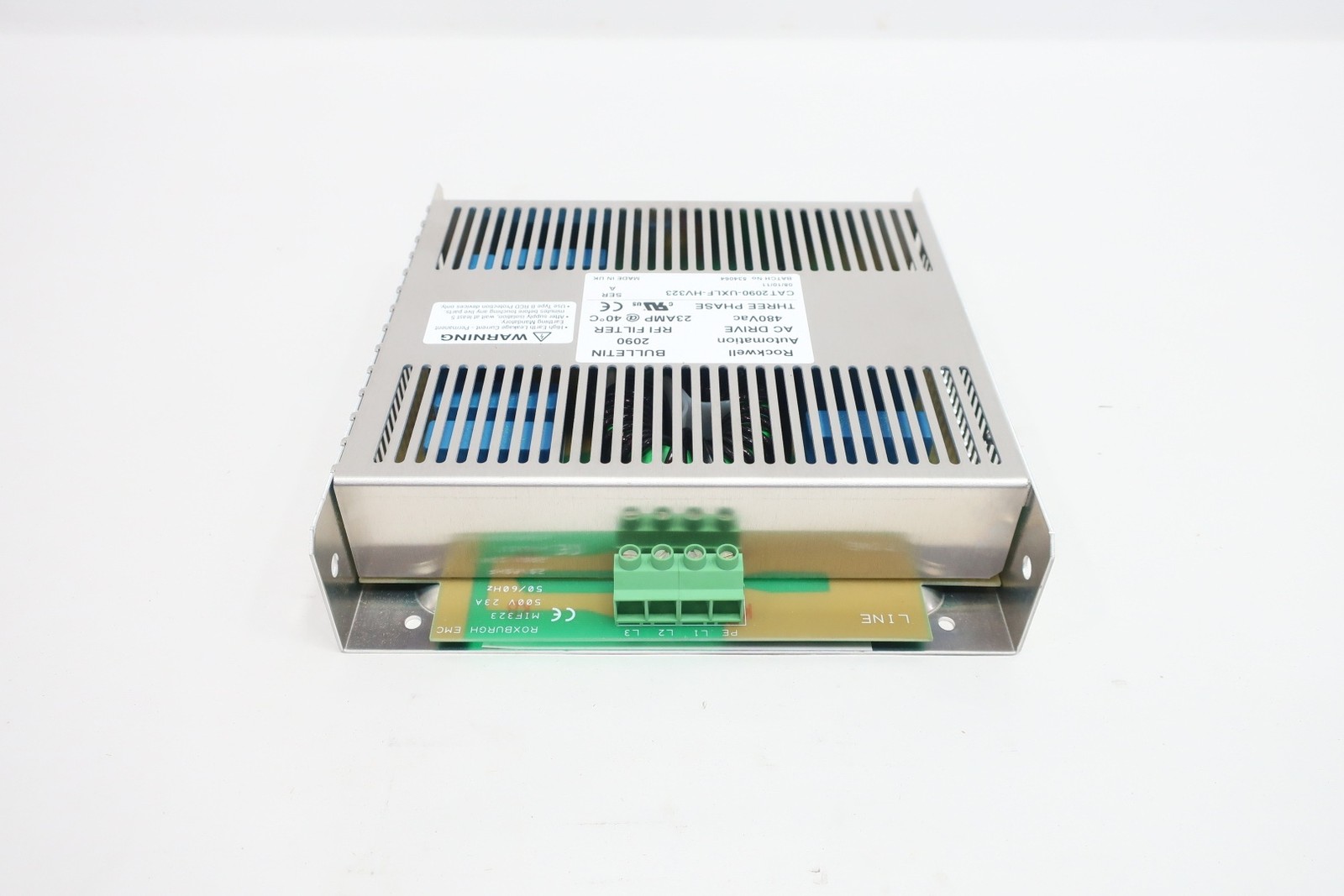 Rockwell 2090-UXLF-HV323 Line Filter 23a Amp 480v-ac 3ph
