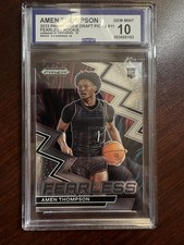 2023 Panini Prizm Draft Picks Amen Thompson Fearless Rookie 