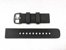 Cinturino orologio Pebble originale - nero - 22 mm