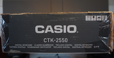 CASIO СТК-2550 Casio CTK-2550 61 Key Portable Keyboard with App Integration