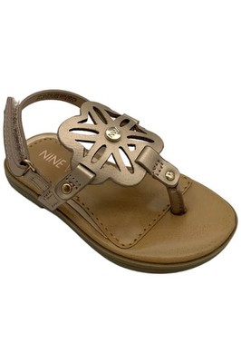 Nine West Toddler Girls Lil Ray Slingback Sandals Rose Gold