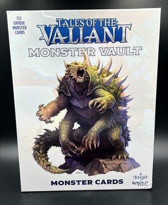 Tales Of The Valiant Monster Vault Cards Kobold Press 5E D&D Compatible RPG