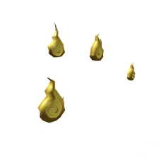 Robl0x | Golden Cursed Flames SPECIAL Particle Effects Chaser - RARE Toy Code