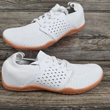 New Whitin Minimalist Barefoot White Zero Drop Training Shoes Men's SZ 7.5 EU40