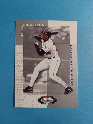 Chris Singleton 2002 Fleer Box Score Baseball Card # 18 I5647
