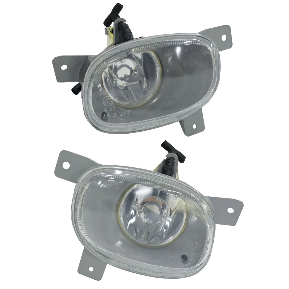 1 par de luces antiniebla para parachoques delantero lámpara de conducción lente transparente para Volvo S80 1999-2006 Foto 4 de 4