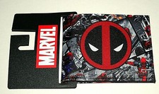 Marvel Comics Deadpool Cloth Wallet NEW NOS Tags Billfold