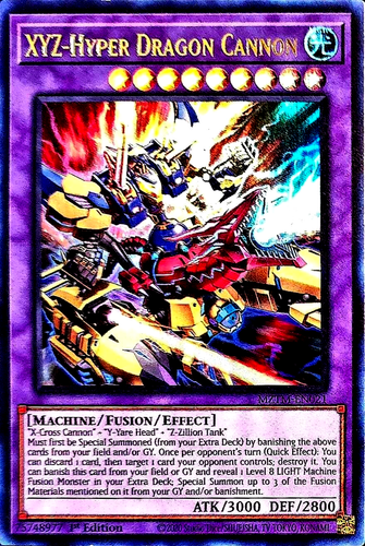 XYZ-Hyper Dragon Cannon MZTM-EN021 - 第 1/1 張圖片