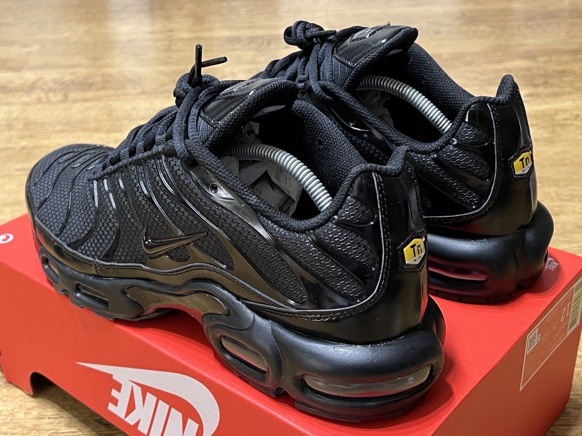 Nike Air Max Plus Tn Black Uk11 EUR46 US12 604133 050 New | eBay