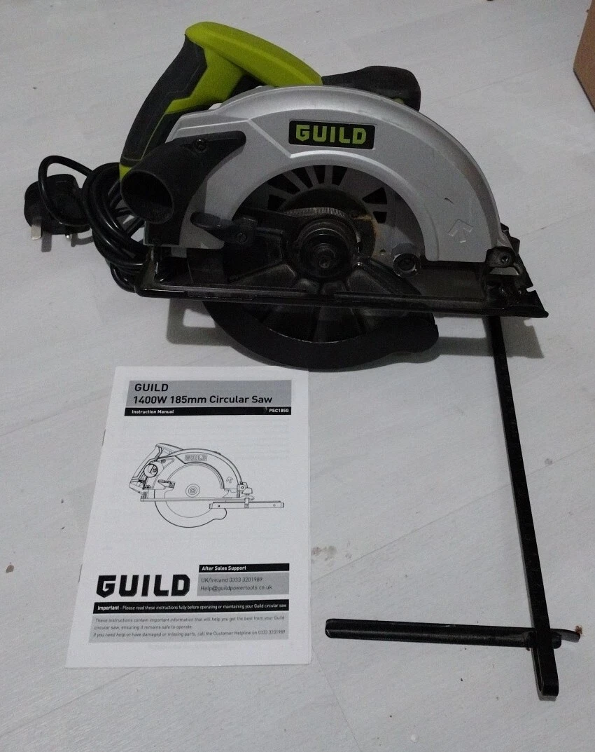 Guild 185mm Corded Circular Saw 1400w