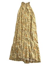 L&L Paris Sleeveless Maxi Dress in Yellow