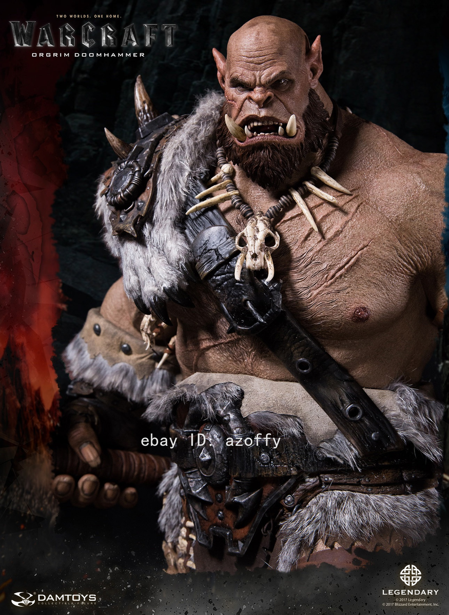 Damtoys DMLW02 Epic Series Warcraft Orgrim Doomhammer Model Damtoys DMLW02 Epic Series Warcraft Orgrim Doomhammer Model