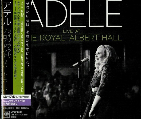 Neue ADELE-LIVE At The Royal Albert HALL-JAPAN Cd+Dvd-image