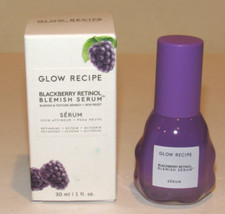 Glow Recipe Blackberry Retinol Blemish Serum 1 Oz 30 mL Full Size Texture Remedy