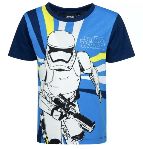 Jungen offiziell lizenzierte Charakter-T-Shirts Langarm Kurzarm Rundhalsausschnitt - Bild 45 von 46