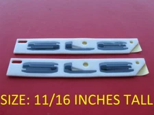 GMC CHEVROLET SILVERADO SIERRA TAHOE SLE EMBLEM LOGO BADGE SIGN SYMBOL B11724