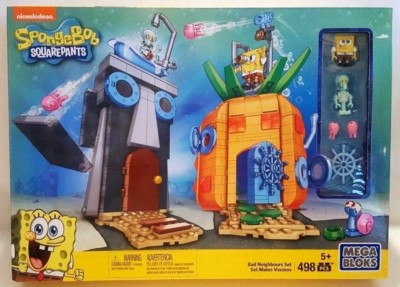Mega Bloks Spongebob Squarepants Bad Neighbours Neighbors Playset 2015 #CNF69 