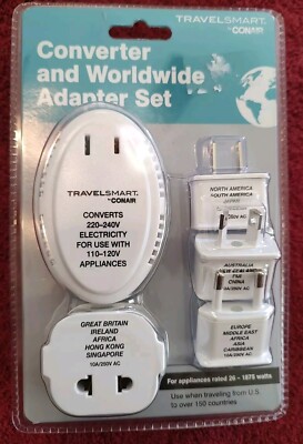 Travel Smart 1875-Watt Convertisseur avec Adaptateur Burundi