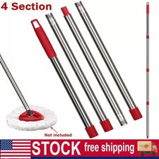 Spinning Mop Pole Handle Replacement 360  Rotating without Microfiber Mop Heads