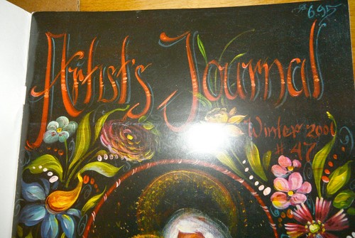 TWO JoSonja Jansen Art of Folk Painting & Artists Journal Winter 2001 Tole Craft - Picture 3 of 12