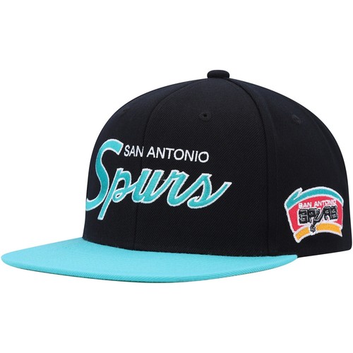 Herren MITCHELL & NESS NBA TEAM SCRIPT 2.0 SNAPBACK HWC SPURS - Bild 1 von 5